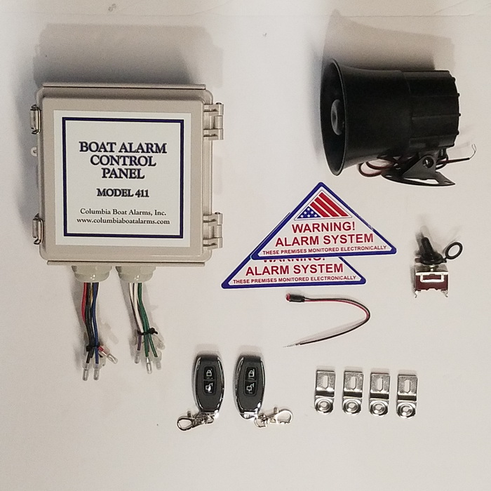 Wired alarm package, add your sensors to complete system